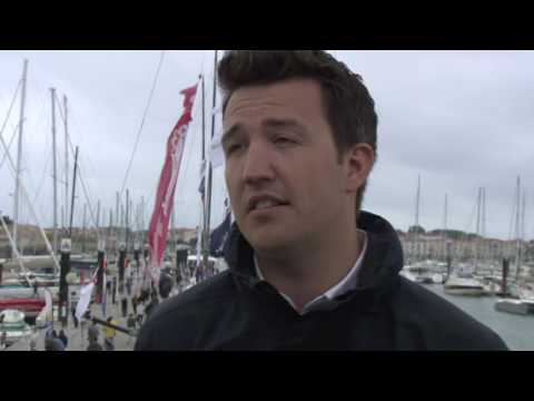 Remise des prix, interview d'Alex Mills - Transat New York Vendée
