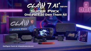 MSI Claw 7 AI+ A2VM Super Pack Unboxing | MSI