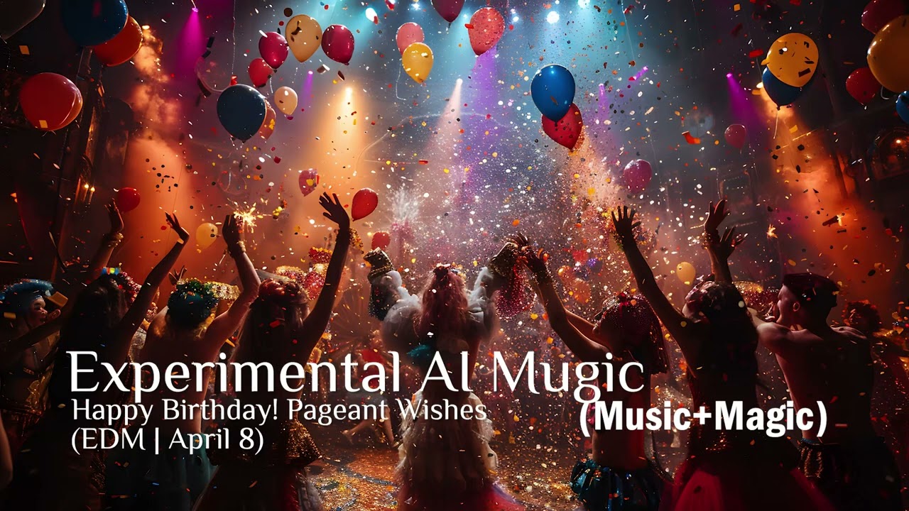 Happy Birthday! Pageant Wishes | EDM - April 8 #EDM #April8Melody #aialbum #happybirthdaysong