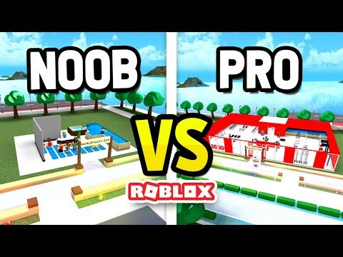 ROBLOX NOOB vs PRO in GYM ISLAND