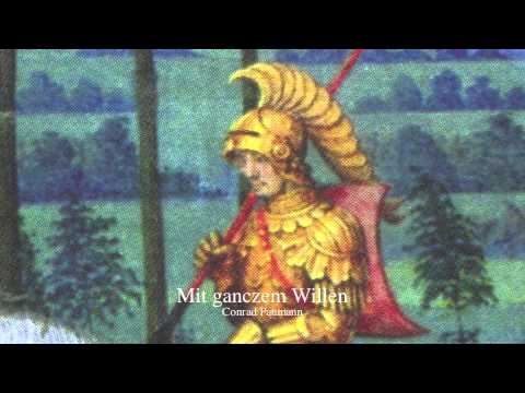 15th c. Germany - Conrad Paumann : Mit ganczem Willen