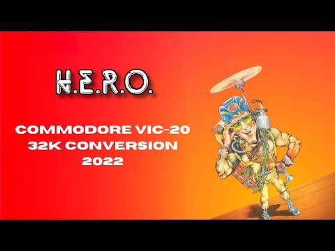 H.E.R.O - 32K Expanded Vic-20 (2022) (4K)