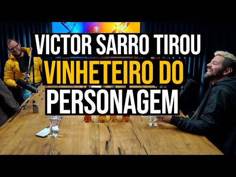LORD DAS CHAMPOLAS NÃO RESISTIU AS BRINCADEIRAS DE VICTOR SARRO