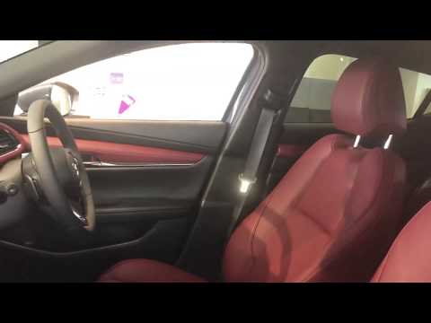 New Mazda 3 2019 Burgundy Leather Up Close & Personal
