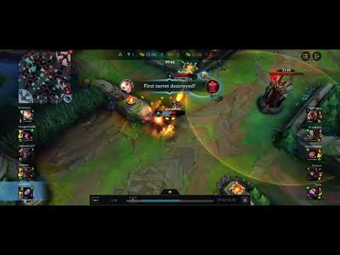 Orianna Vs Corki  [1v1 midlane - Wildrift League of Legends