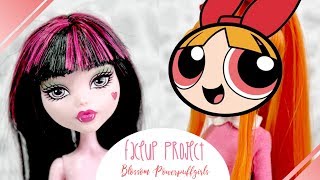 Blossom - {Monster High Repaint} - Powerpuff Girls!