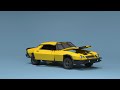 Bumblebee Transforms into vehicle mode (Blender 3D)