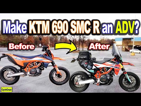 Make KTM 690 SMC R an ADVENTURE Motorcycle? (Lightweight Adventure Motorcycle)
