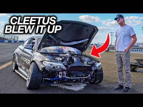 Cleetus Found the Limit of my Big Block Drift Car