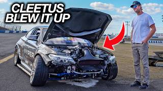 Cleetus Found The Limit Of My Big Block Drift Car