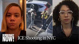 ICE agents shoot man in neck during Bronx arrest as five-year-old child sits in back seat