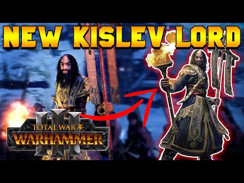 New Kislev Legendary Lord: Kostaltyn for Total War: Warhammer 3