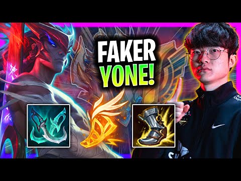 FAKER IS A GOD WITH YONE! | T1 Faker Plays Yone Mid vs Tristana!  Season 2024
