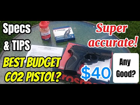 Crosman C11 BB Gun Review. cO2 powered bb pistol cheap budget pistol