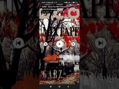 G4BZ - Down For Me ft. Nicole (L.O.C.O.Z Mixtape)