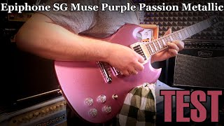 Video thumbnail for Epiphone SG Muse Purple Passion Metallic - Full Review (No Talking) | Music Store Poznań by Music Store Poznań Guitars&Drums