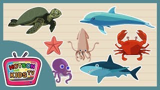 어린이 한글교육 | 바다생물 바다동물 | 유아교육 | 낱말공부