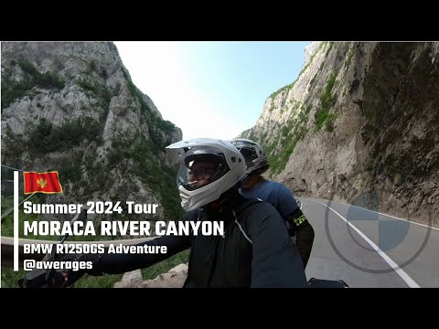 Riding Through the Stunning Morača River Canyon | BMW R1250GS Adventure