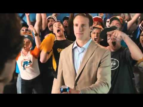 Pepsi Showdown - One Direction & Drew Brees