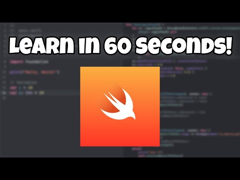 Learn Swift in 60 Seconds (Beginner)