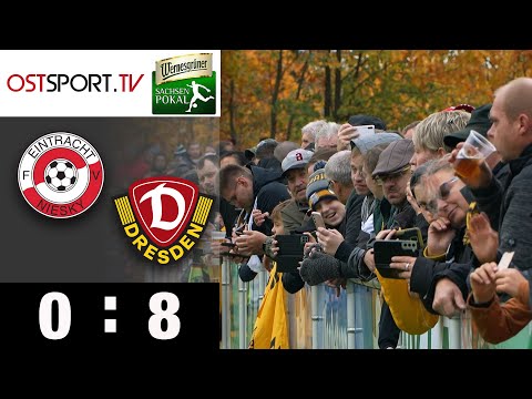 Feierlaune und 8 Tore! Dynamo souverän: Eintracht Niesky - Dynamo Dresden 0:8 | Regionalliga Nordost