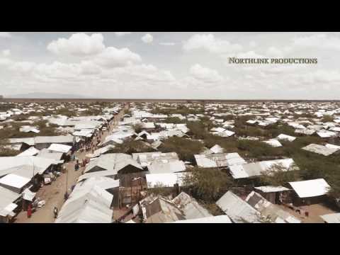 ABOVE KAKUMA REFUGEE CAMP - TURKANA COUNTY