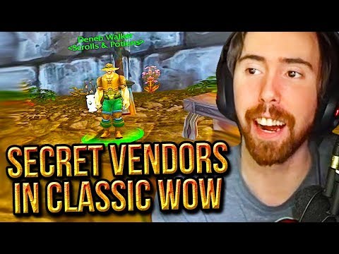 Asmongold Reacts To Hidden & Secret Vendors in WoW Classic - MadSeasonShow