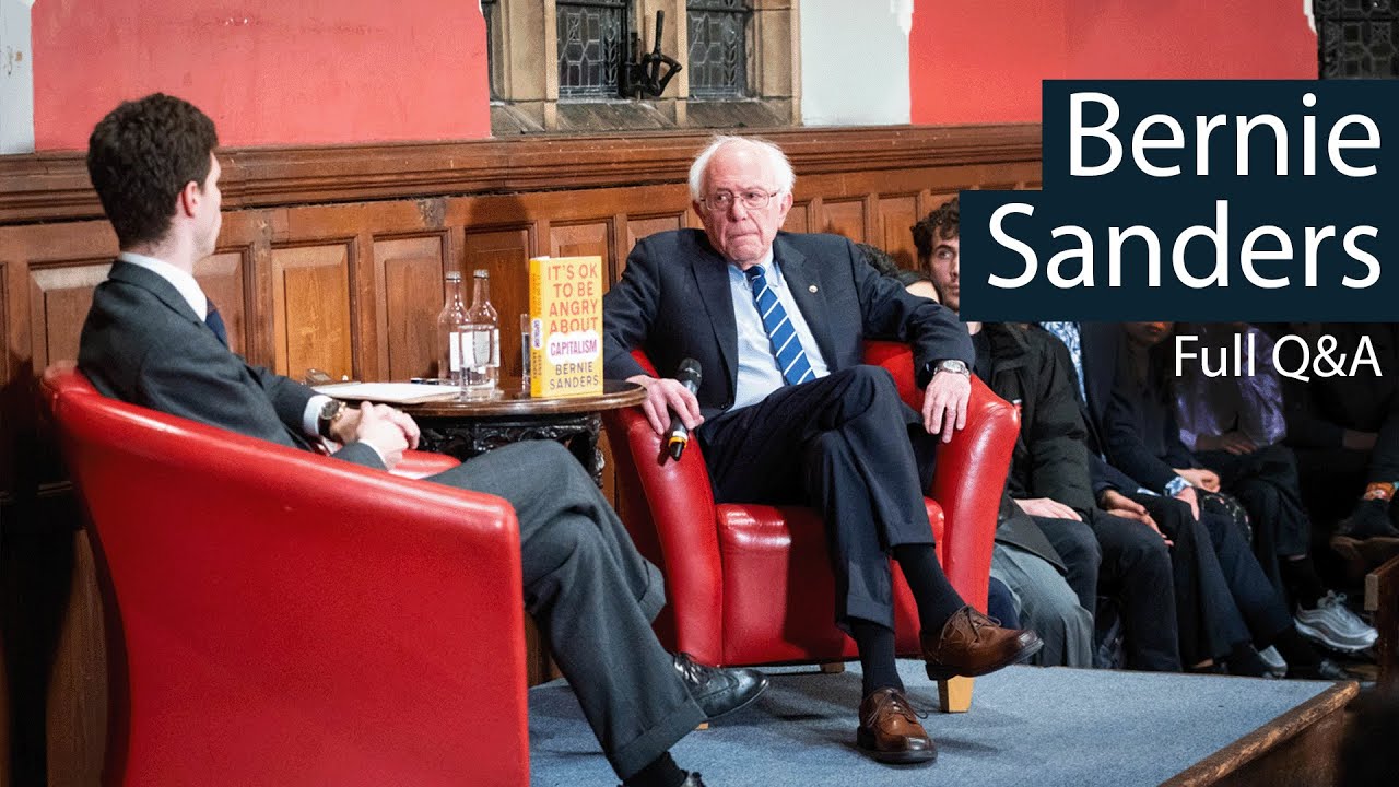 Bernie Sanders questioned by Oxford Students