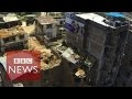 Nepal Earthquake: Drone video reveals huge.