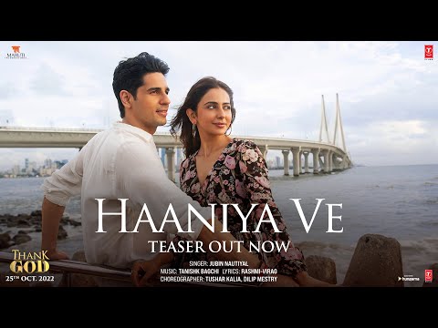 Poster Haaniya Ve Lyrics – Thank God | Jubin Nautiyal