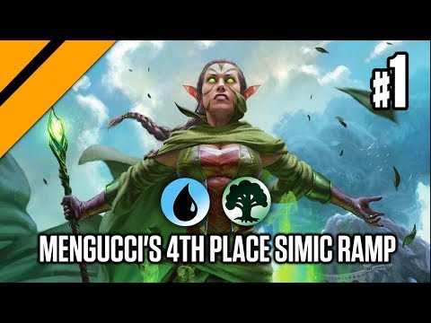 Bo3 Constructed -  Mengucci's 4th Place Simic Ramp | MTGA P1
