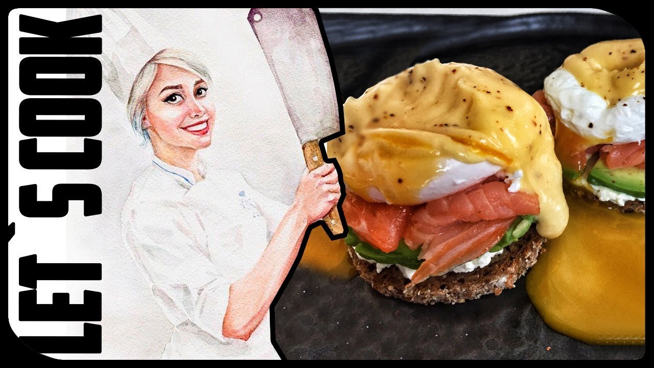 ✿ LET`S COOK ✿ Яйцо ПАШОТ и Яйца БЕНЕДИКТ / Учу Карину готовить ♥