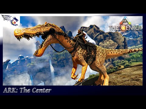 Paleo Baryonyx Taming In The Worst Location - The Swamp | ARK: The Center #10