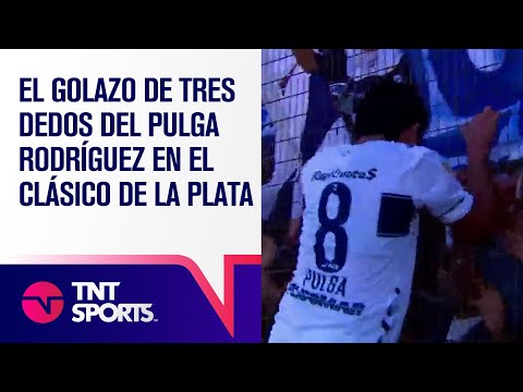 EL GOLAZO DE TRES DEDOS DEL PULGA RODRÍGUEZ 🔥 EN EL CLÁSICO DE LA PLATA | Gimnasia 2-1 Estudiantes
