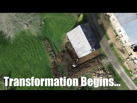 The Outside Transformation Starts NOW | French Village Renovation  (137)