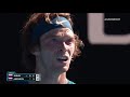 INCREDIBLE 43 shot rally between Medvedev and Rublev | Australian Open 2021