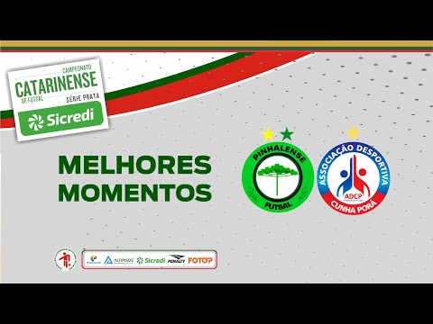 PINHALENSE 2x0 CUNHA PORÃ | MELHORES MOMENTOS | CATARINENSE SÉRIE PRATA 2026 | 16ª RODADA