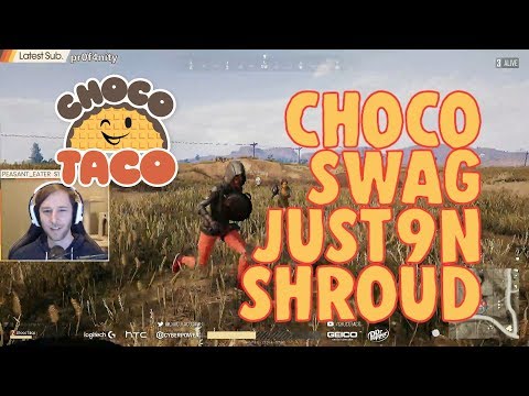 Bizarre Game Ends in GENTLEMAN'S PAN BATTLE with Shroud and Just9n - chocoTaco Game Recap