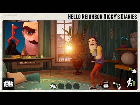 Hello Neighbor Nicky's Diaries (ATG) Android, iOS Gameplay #onepluspad - YouTube