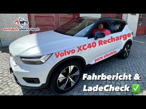 2021 Volvo EX40 Recharge P8 AWD pure electric - Fahrbericht & LadeCheck ✅ - wir haben ihn getestet❗️