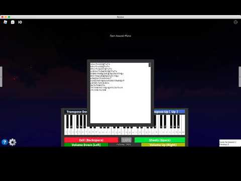 Roblox Piano Sheet - Wet Hands (Minecraft Soundtrack by C418)