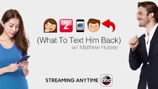 I Have BIG NEWS... My New Dating Advice Show on ABC! (Matthew Hussey, Get The Guy)