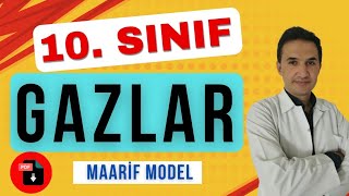 ​GAZLARIN ÖZELLİKLERİ + PDF 📂| Gaz Problemlerinin Şifresi | 10. Sınıf Gazlar | #kimya #gazlar