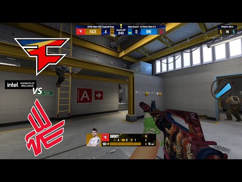 FaZe Vs Bad News Eagles - HIGHLIGHTS - Map [NUKE] IEM Rio 2022 - Legends Stage.