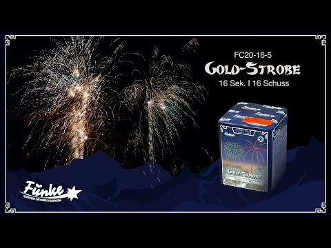 "Gold-Strobe" - Cakebox 16Sh 20mm [Batch 2020]