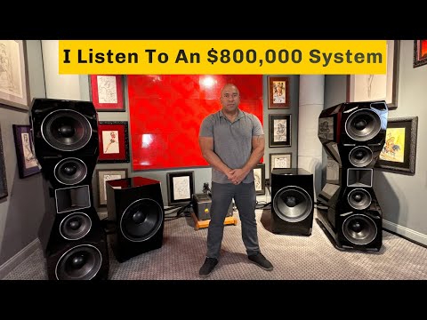 I Visit An Ultra High-End $800,000 Sound System !