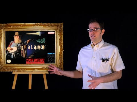 AVGN: Bad Game Cover Art #6 - Phalanx (SNES)