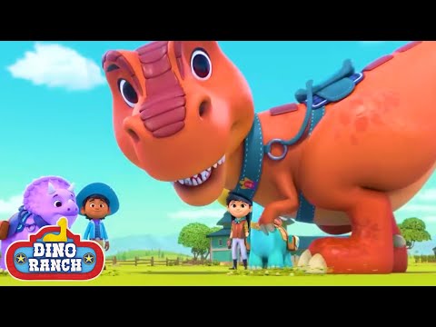T-Rex Tug-of-War and more episodes! | Dino Ranch | Cartoons For Kids