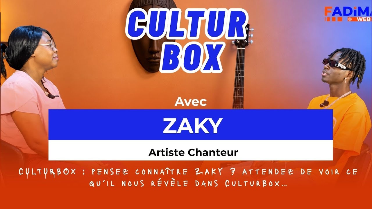 CULTURBOX : pensez connaître ZAKY ? Attendez de voir ce qu’il nous révèle dans CulturBox…