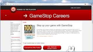 GameStop Application Online Video